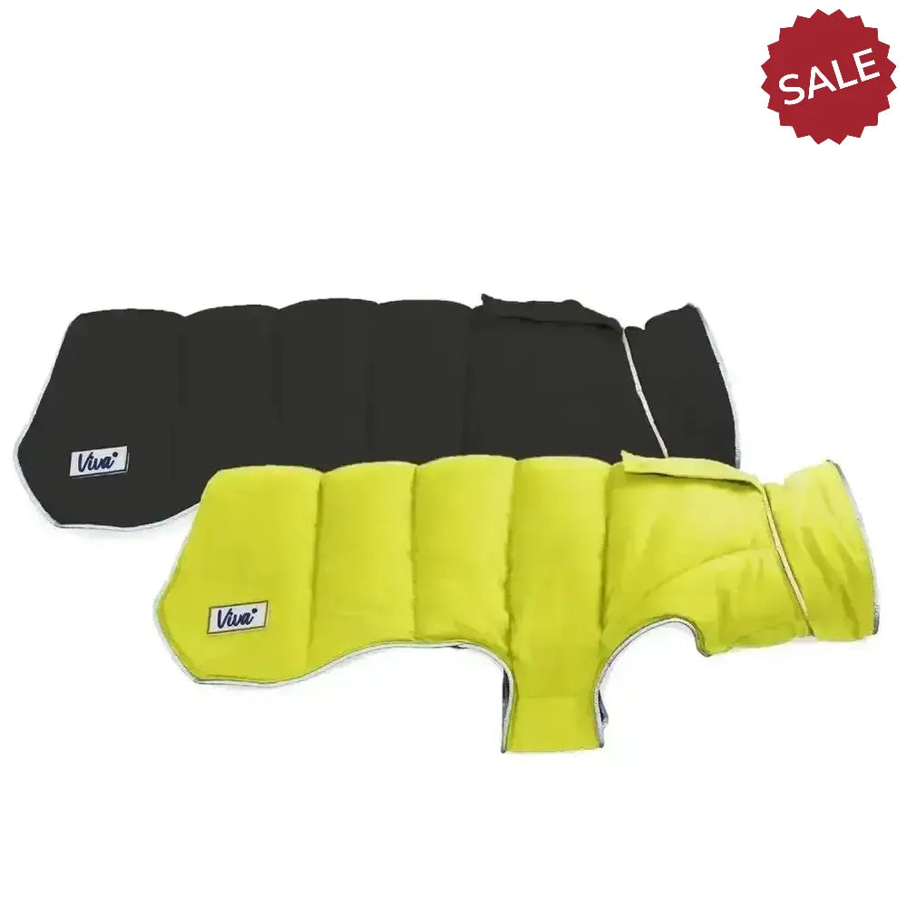 Ancol Viva Dog Coat Reversible Black/Hi-Vis Large (50 cm) Black/Hi-Vis Dog Coat