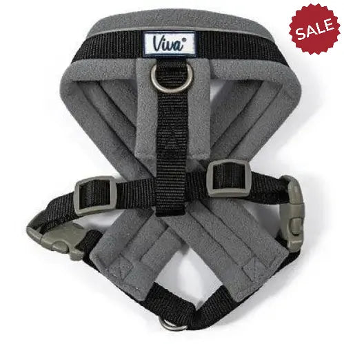 Ancol Viva Pad Harness Blck 32-42cm Sml Dog Harness