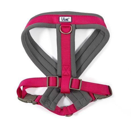 Ancol Viva Padded Harness Pink LARGE-52-71CM-PINK 