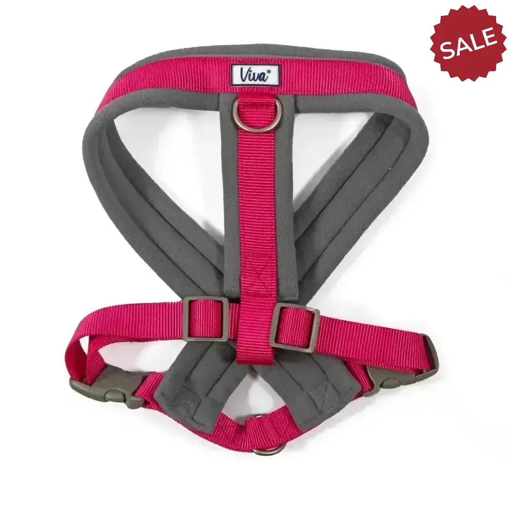 Ancol Viva Padded Harness Pink Large (52-71cm) Pink Dog Harness