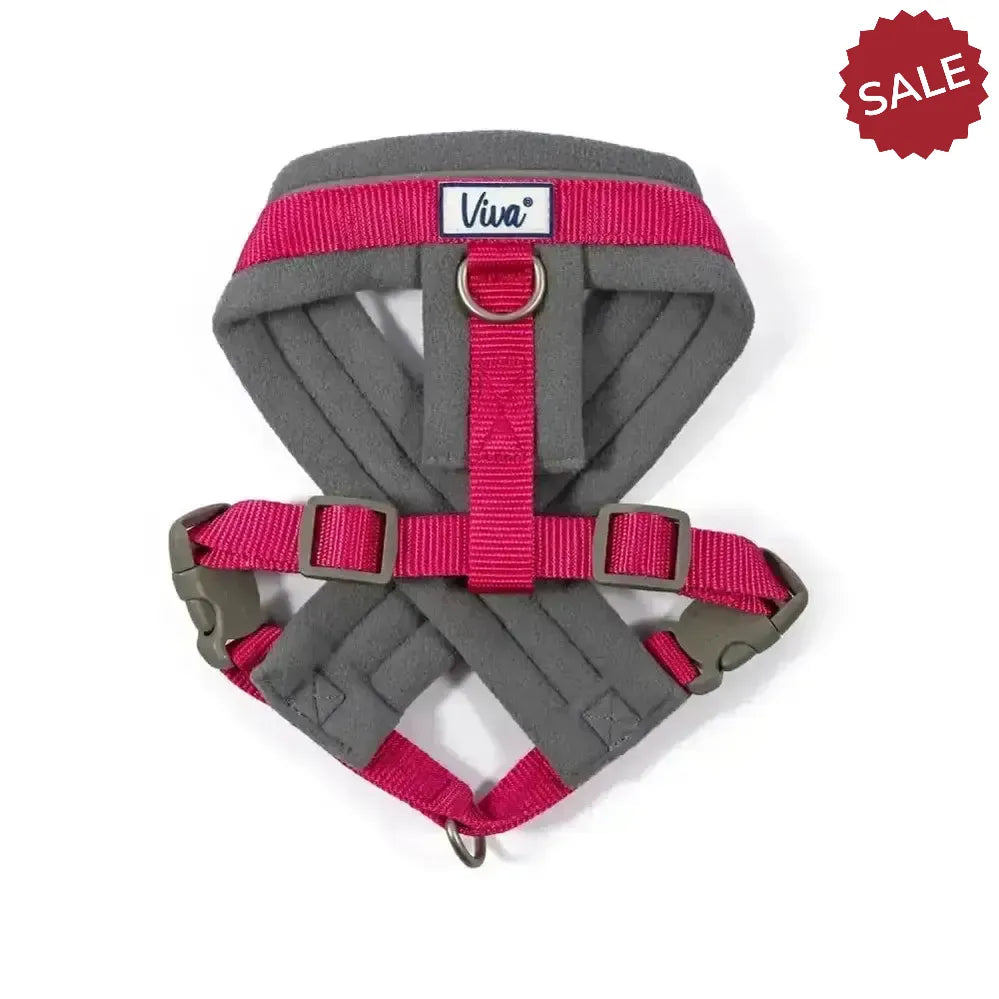 Ancol Viva Padded Harness Pink Small (36-42cm) Pink Dog Harness