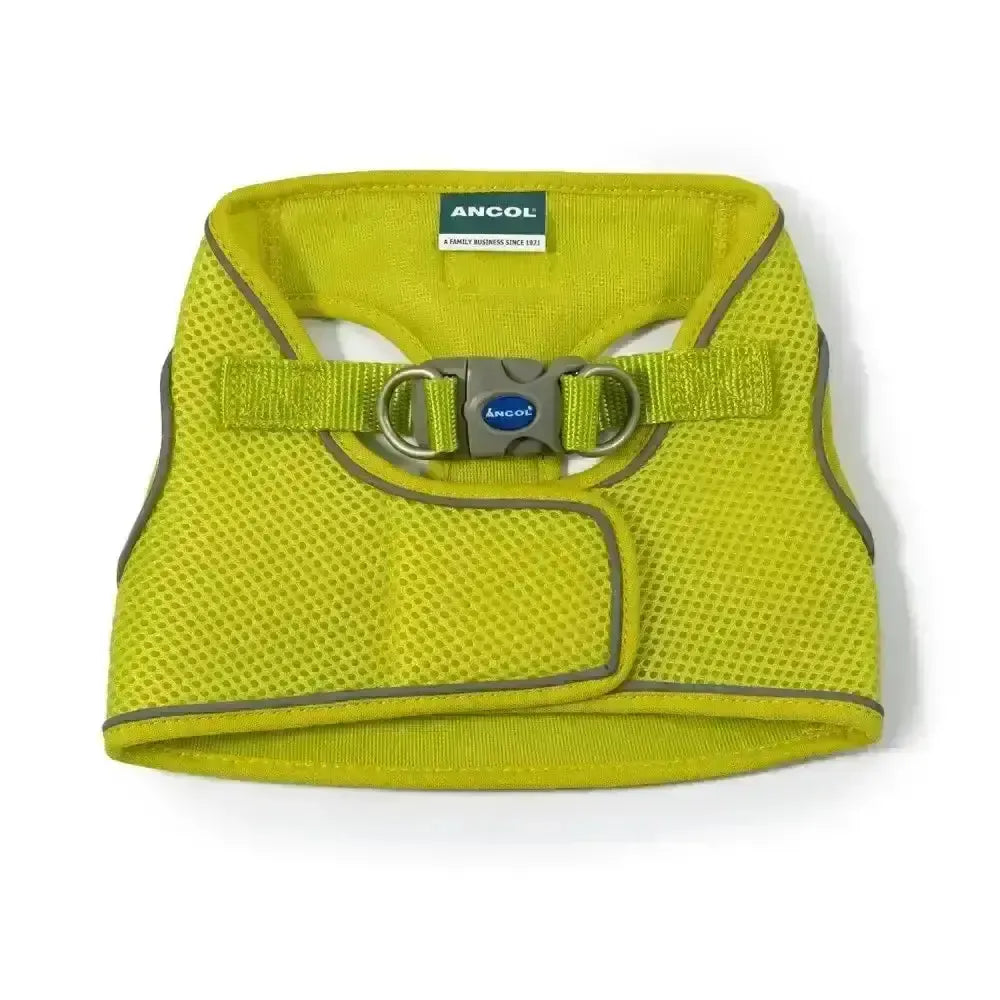 Ancol Viva Step-In Harness Small/Medium Lime Dog Harness
