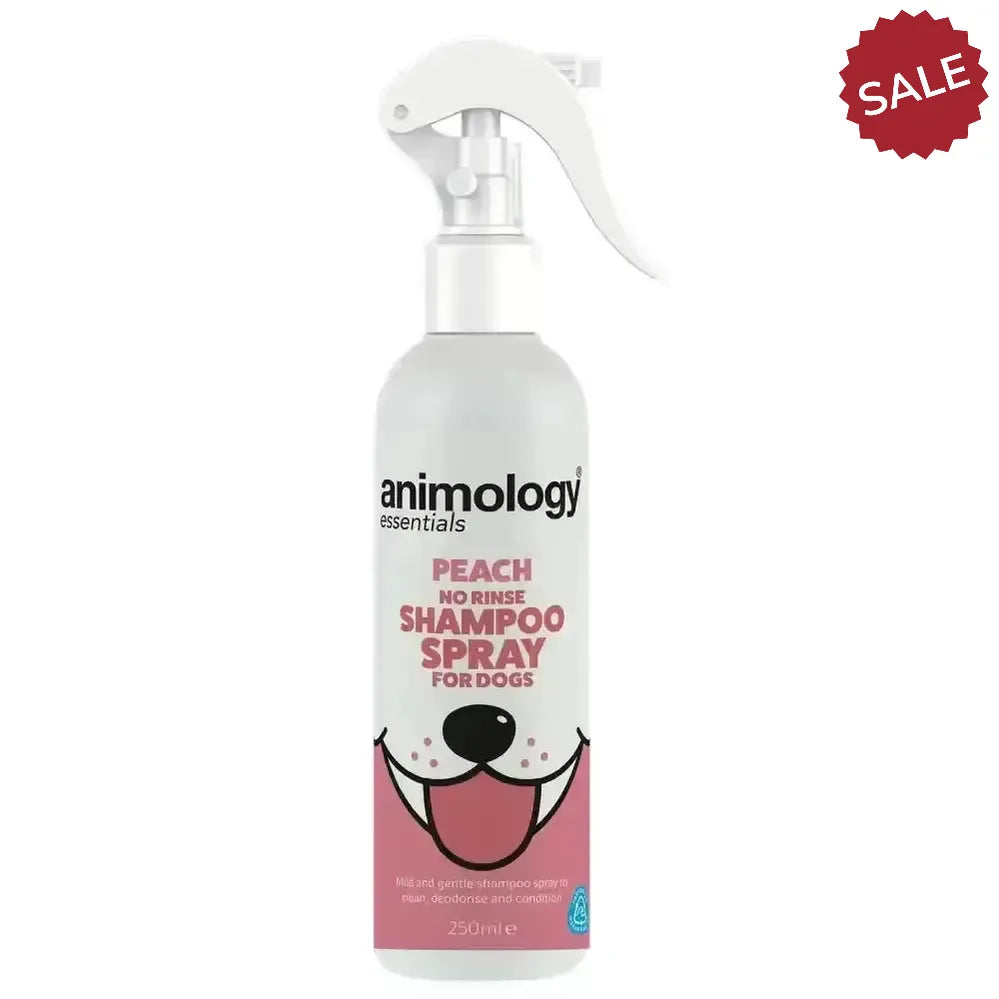 Animology Essentials Peach No Rinse Shampoo Spray 250 ml Dog Shampoos