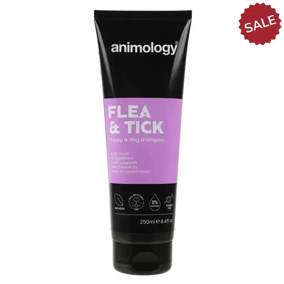 Animology Flea & Tick Shampoo 250 ml Fly Repellent Shampoos