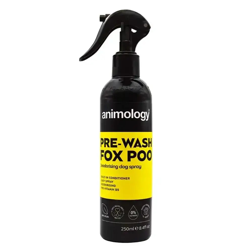 Animology Pre-Wash Fox Poo Deodorising Spray 250 ml Dog Shampoos