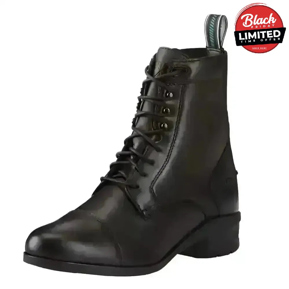 Ariat Jodhpur Boots Heritage IV Lace Paddock Boots BLACK 36 EU / 3 Short Riding Boots