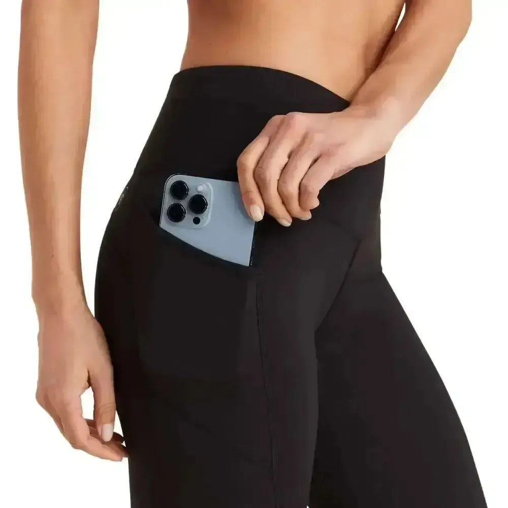 Ariat Ladies EOS Riding Tights With Phone Pocket And Logo Full Seat Black X Small Riding Tights