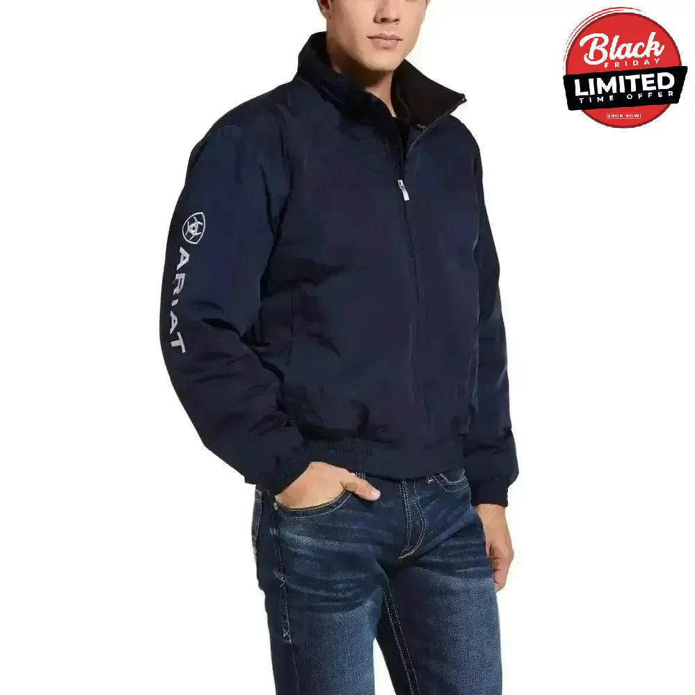 Ariat Stable Jacket For Men Insulated Stable Jacket Black Large Blouson Jackets