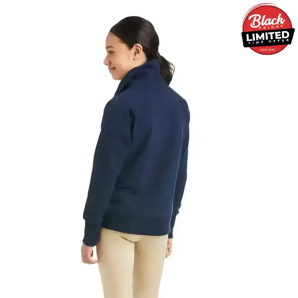 Ariat Team Kids Logo Full Zip Sweatshirt Large Outdoor Coats