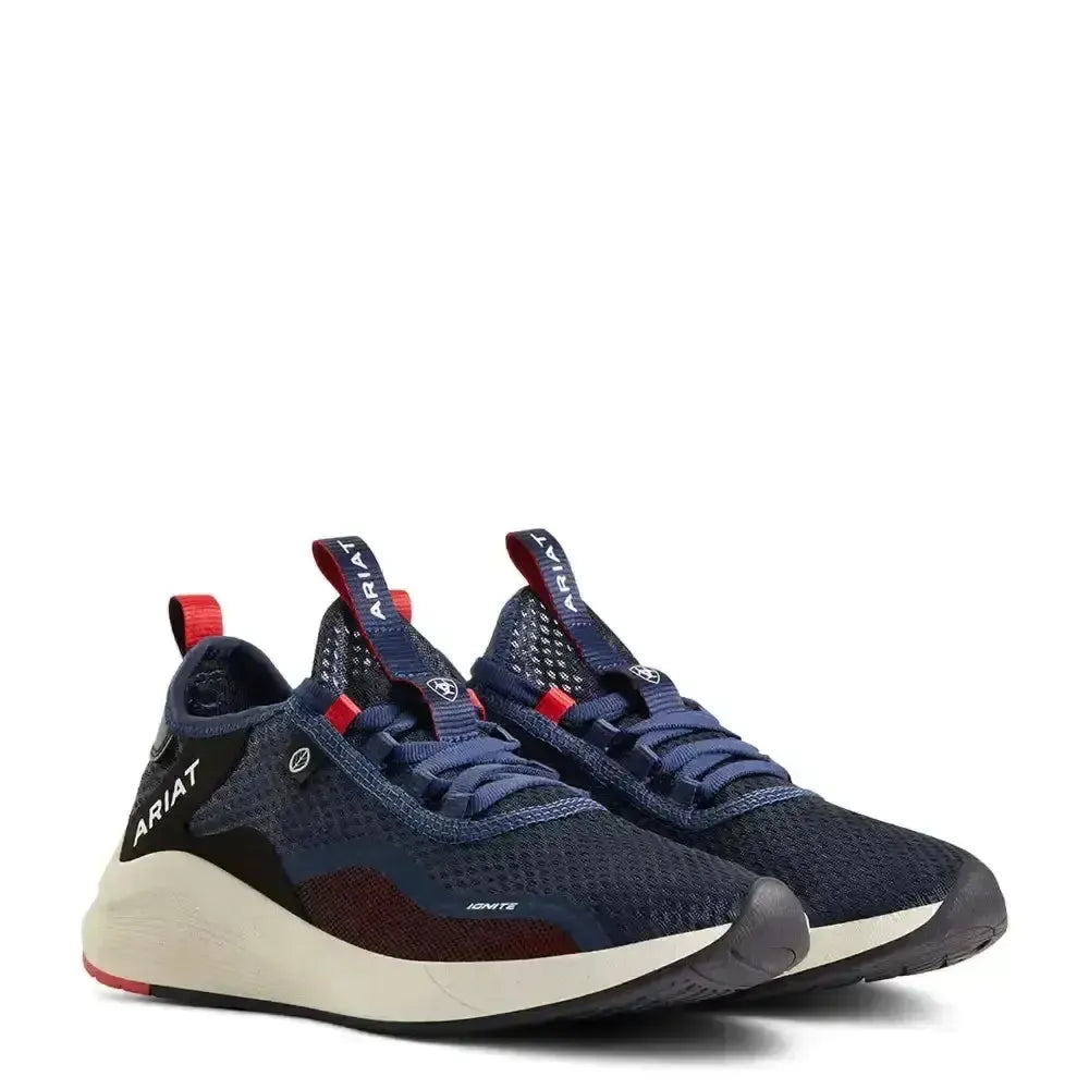 Ariat Womans Ignite Eco Trainers 3/36 Team Navy Trainers