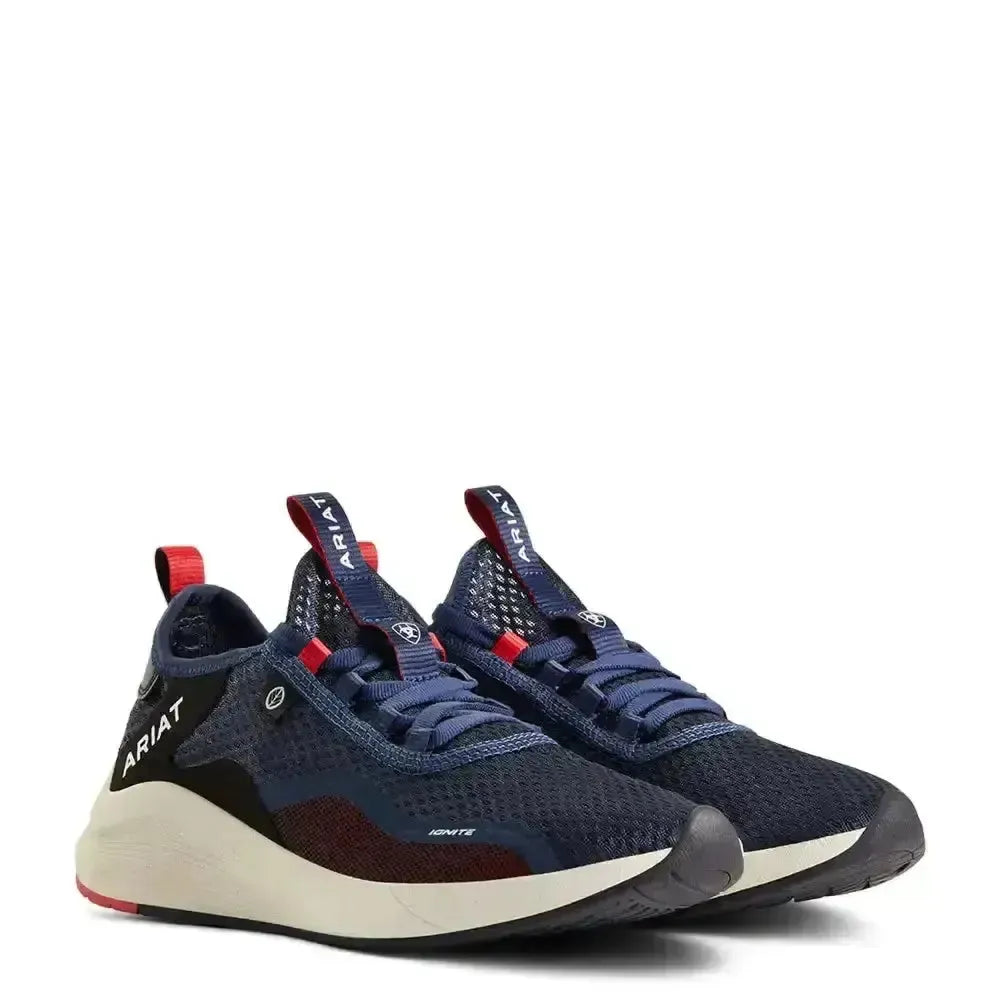 Ariat Womans Ignite Eco Trainers 3/36 Team Navy Trainers