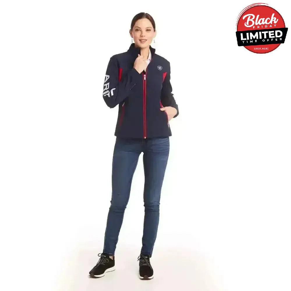 Ariat Womans New Team Softshell Jackets X Small Outdoor Coats