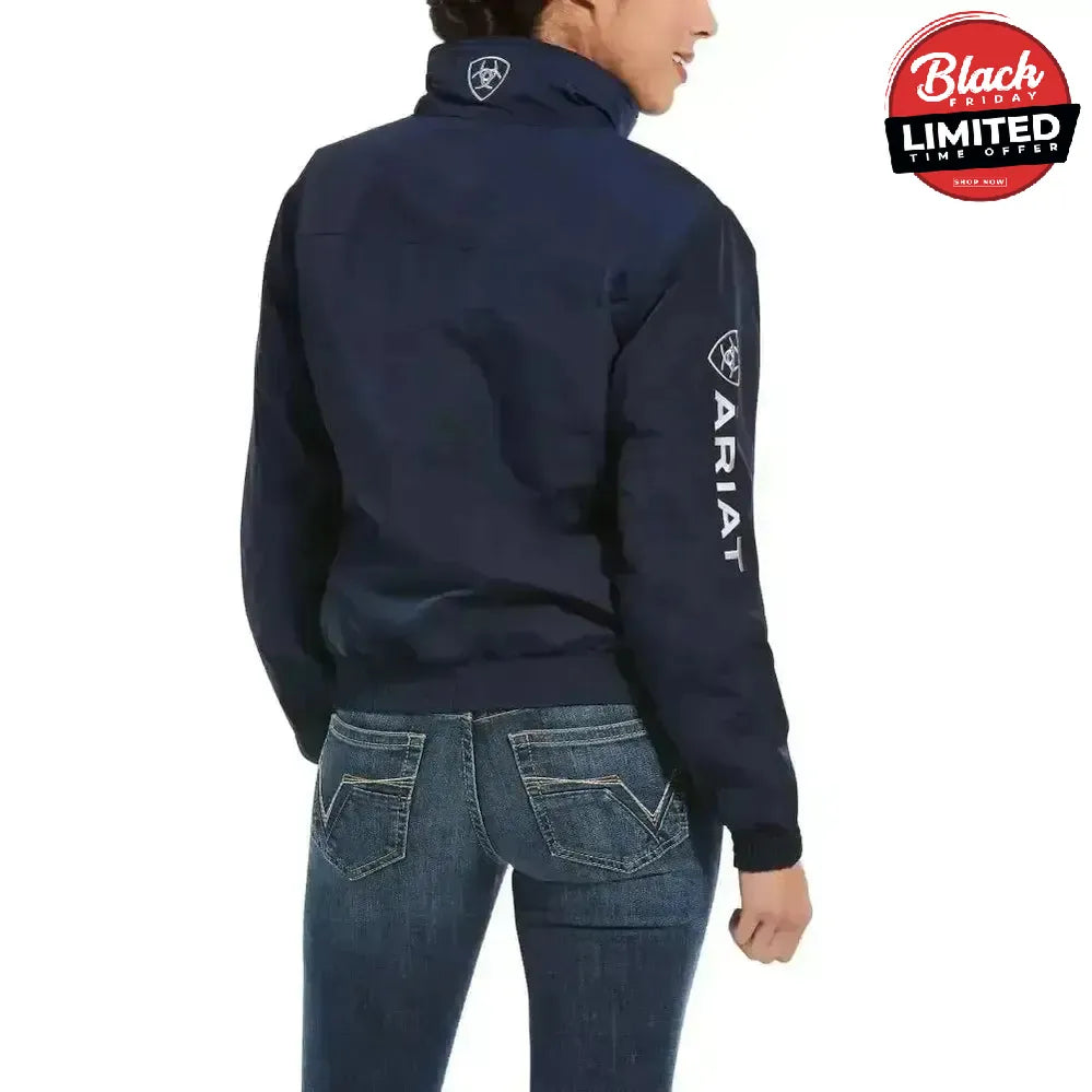Ariat Womens Stable Jacket Extra Small Navy Blouson Jackets