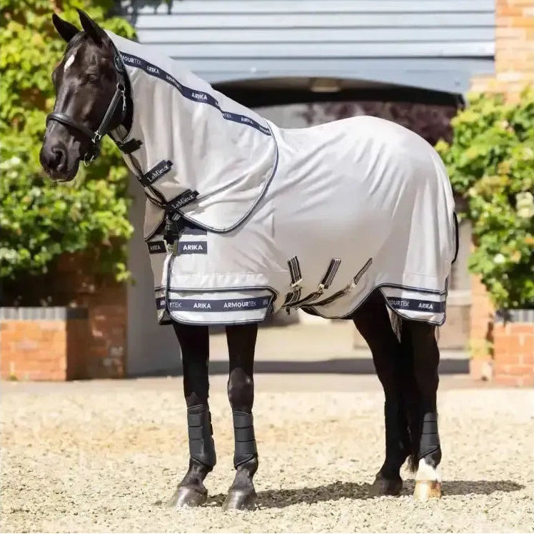 Arika Armour-Tek Fly Rug Grey Grey 4'9" Fly Rugs