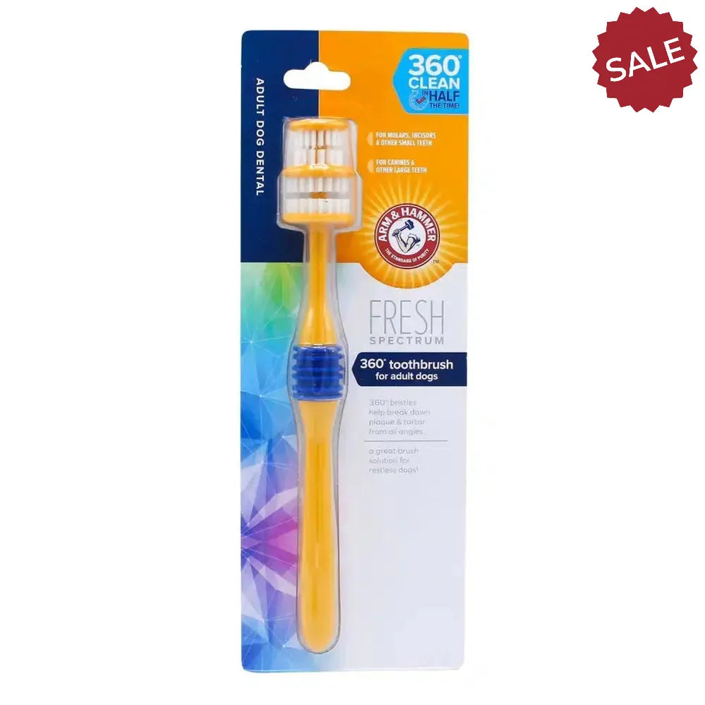 Arm & Hammer Fresh 360 Degree Toothbrush Dogs Dogs
