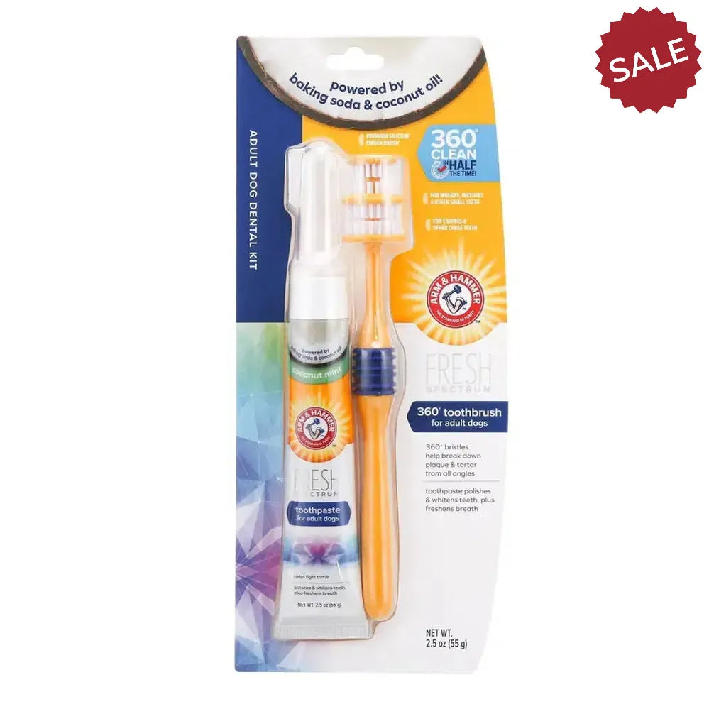 Arm & Hammer Fresh Coconut Dental Kit Adult Dogs Dogs