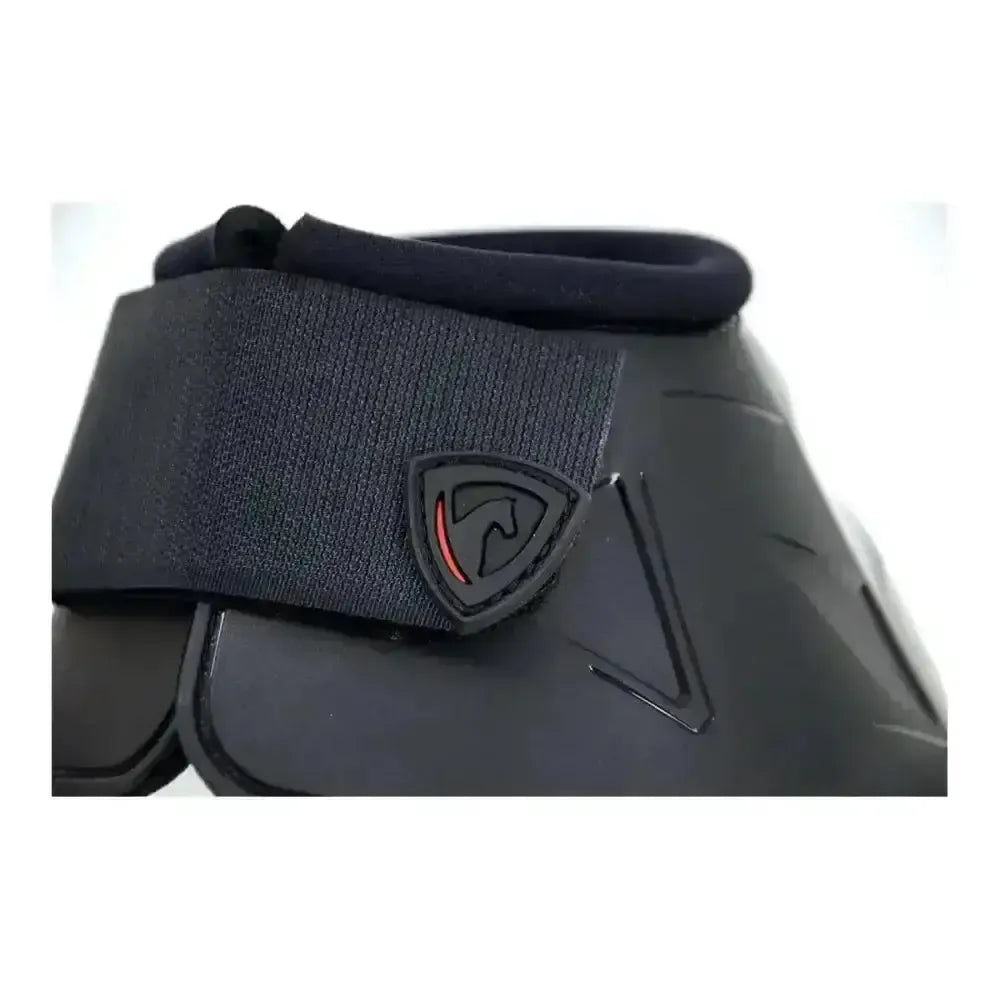 Armoured Guard Pro Reaction Over Reach Boots Black Large Over Reach Boots