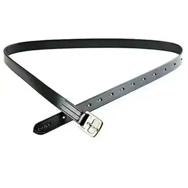 Ascot Adult Stirrup Leathers 54" Black Stirrup Leathers