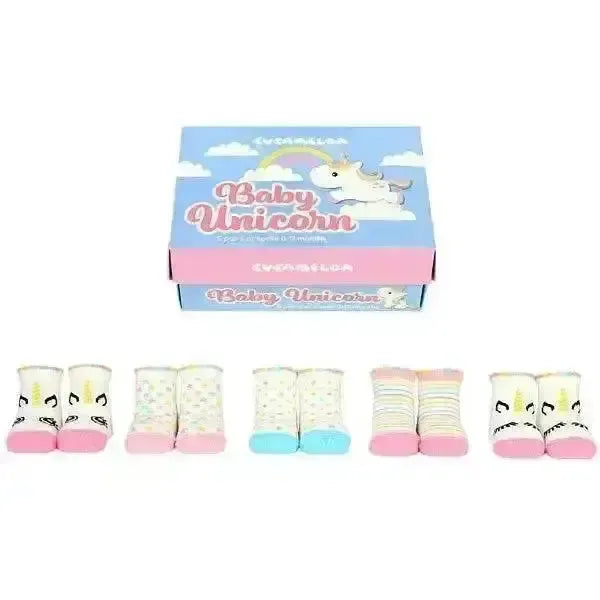 Baby Unicorn Socks Gift Box Riding Socks