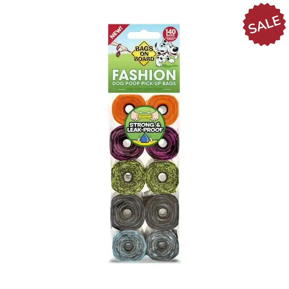 Bags On Board Refill Rolls Blue 4 X 15 Bags Poop Bags