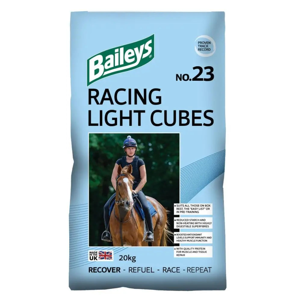 Baileys No.23 Racing Light Cubes 20 kg Horse Feeds