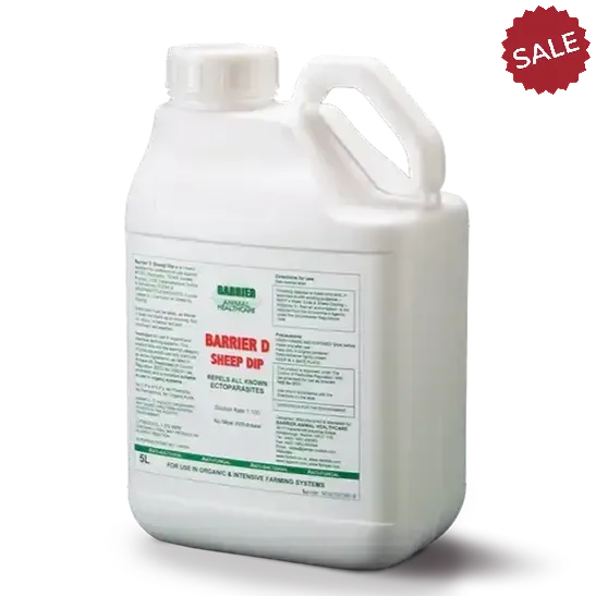 Barrier D Sheep Dip 5 Litre Smallholder
