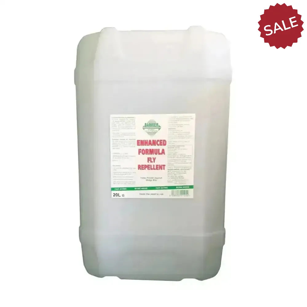Barrier Enhanced Formula Fly Repellent 20 Litre Fly Sprays