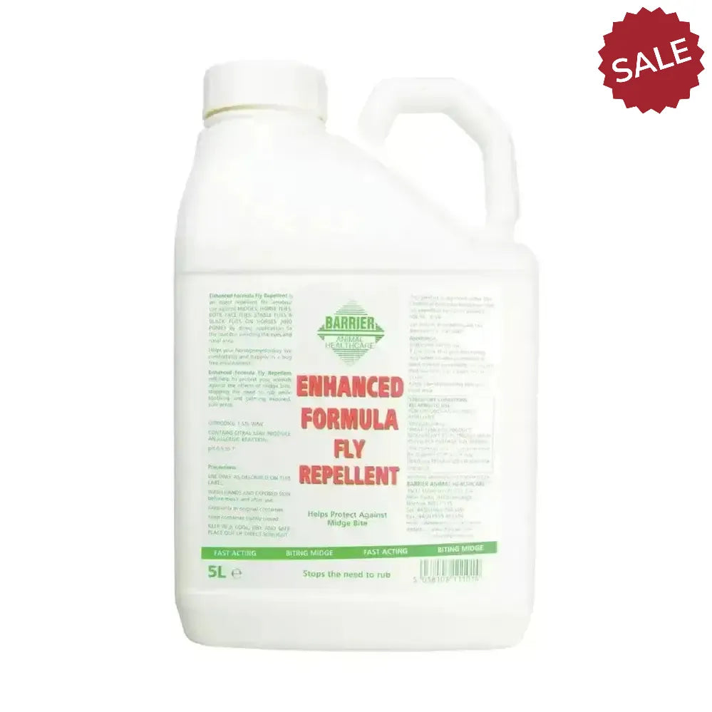 Barrier Enhanced Formula Fly Repellent 5 Litre Fly Sprays
