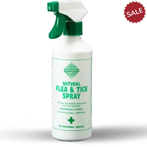Barrier Natural Flea & Tick Spray 400 ml Insect Repellent Sprays