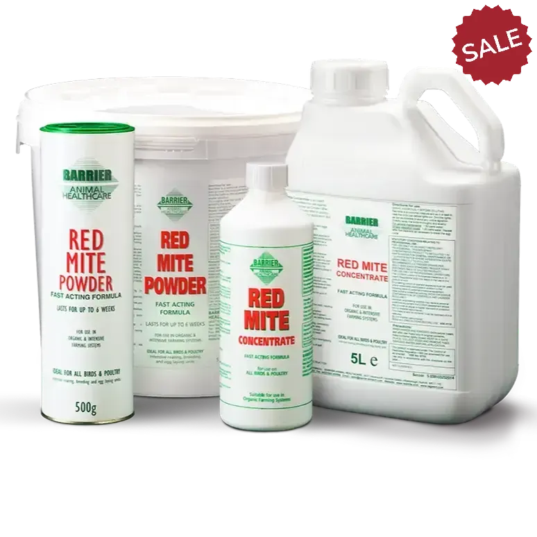 Barrier Red Mite Concentrate 500 ml Mite Treatments