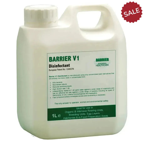 Barrier V1 Disinfectant 1 Litre Disinfectants
