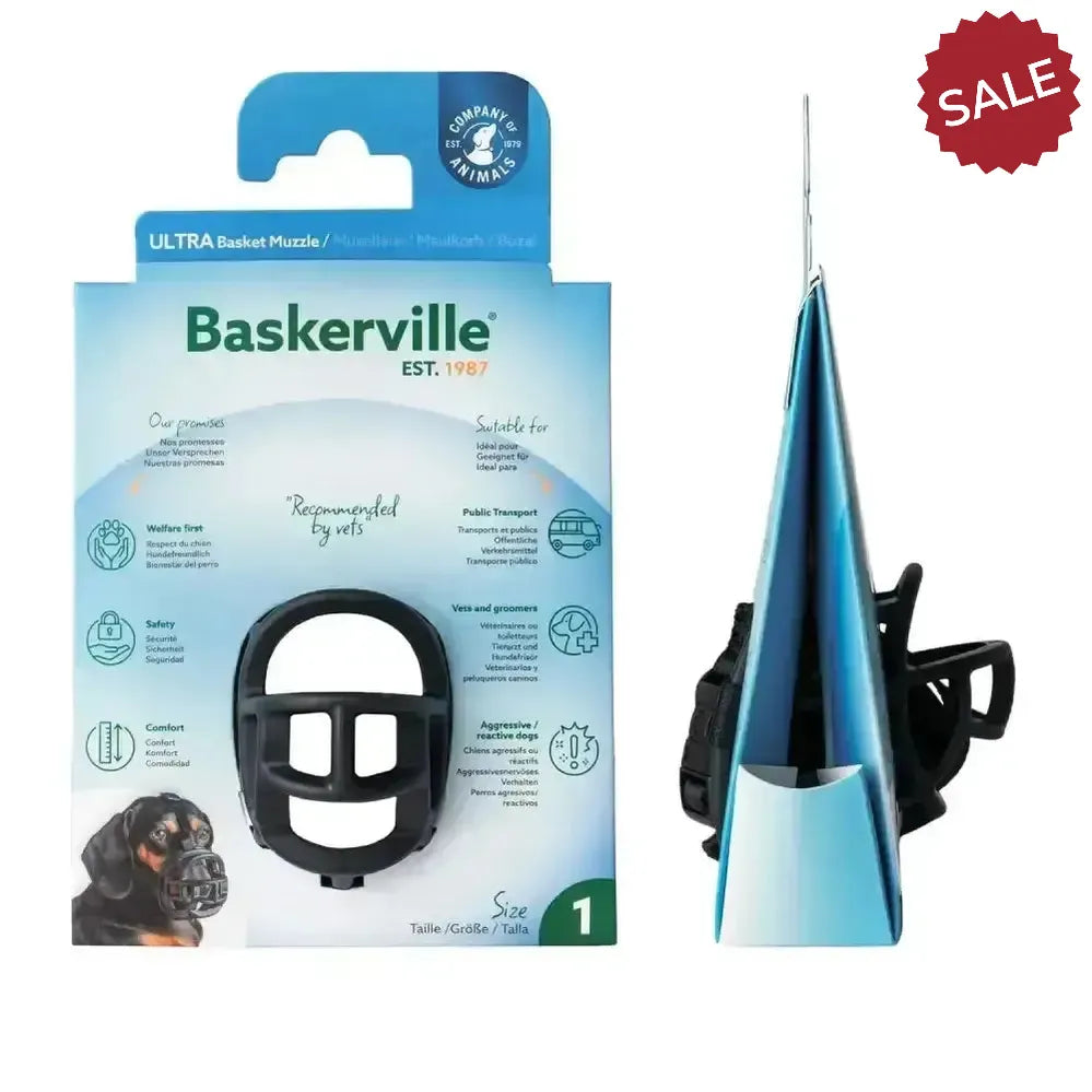 Baskerville Ultra Basket Dog Muzzle 1 Dog Muzzles