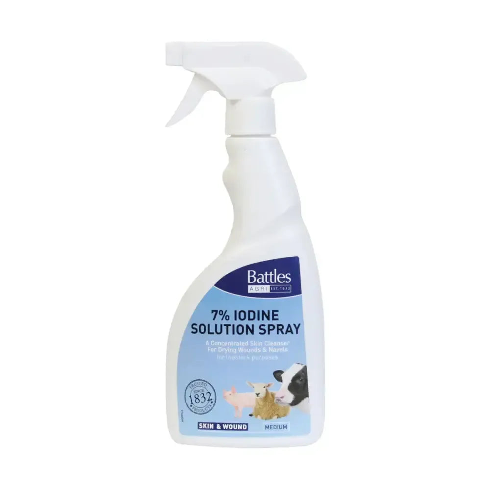 Battles 7% Strong Iodine Spray Veterinary