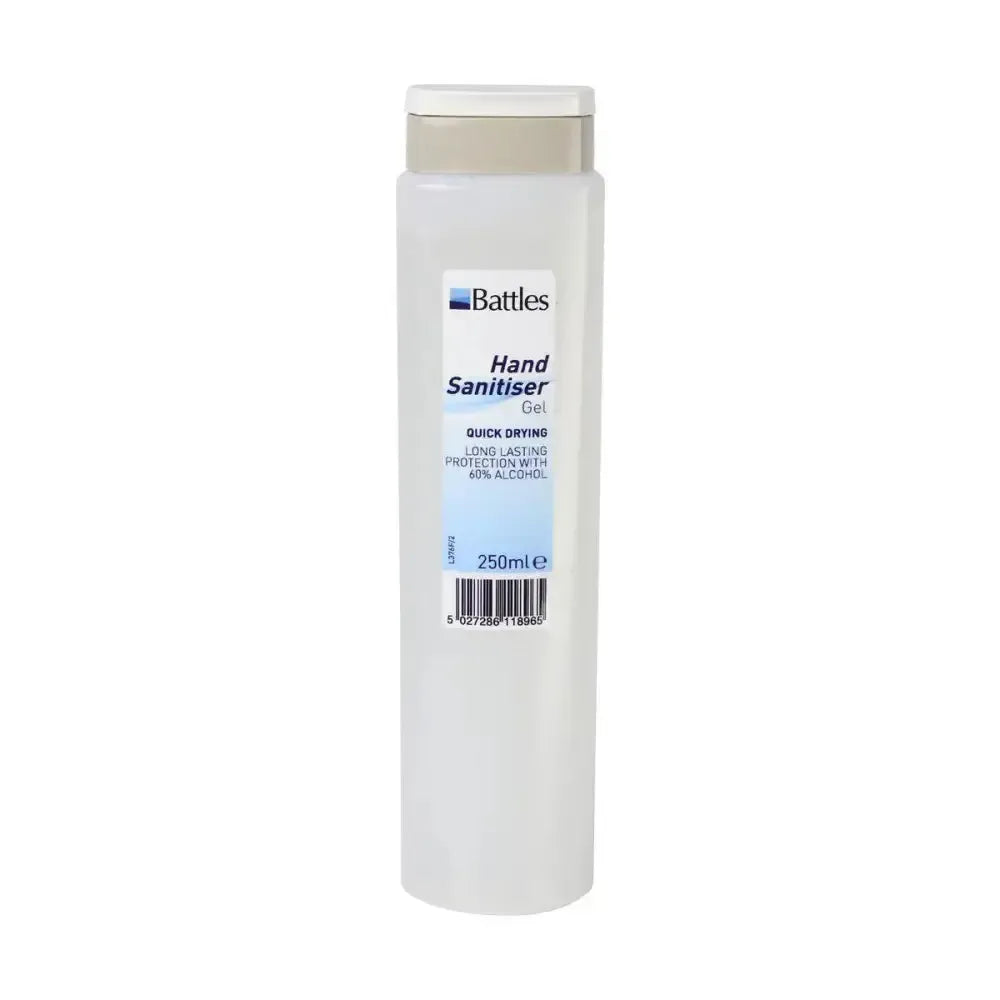 Battles Hand Sanitiser Gel 250 ml Stable Accessories