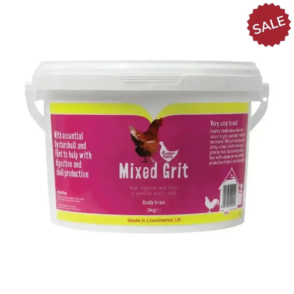 Battles Poultry Mixed Grit 3kg Poultry Grit