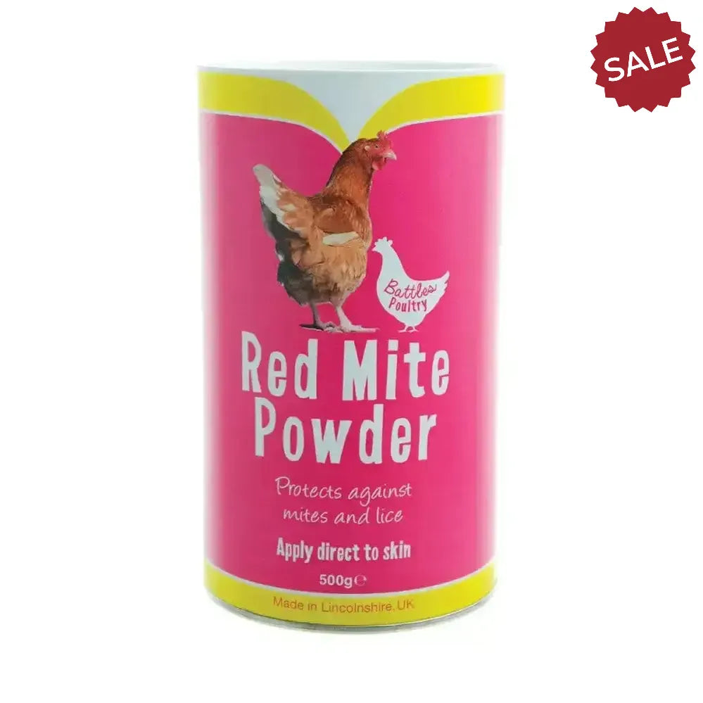 Battles Poultry Red Mite Powder 500g Mite Treatments