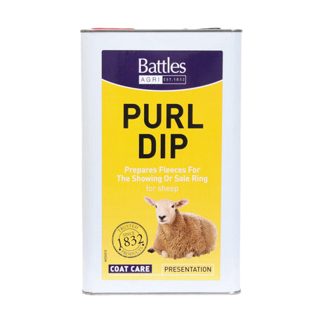 Battles Purl Dip Sheep Dip (BHB) 4.5 litre Barnstaple Equestrian Supplies