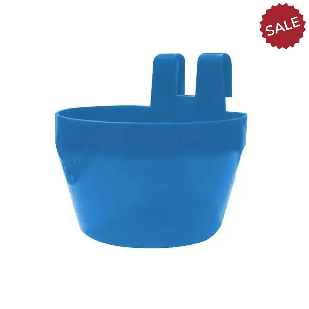 Bec Cage Cup Bird Drinker Light Blue Poultry Drinkers
