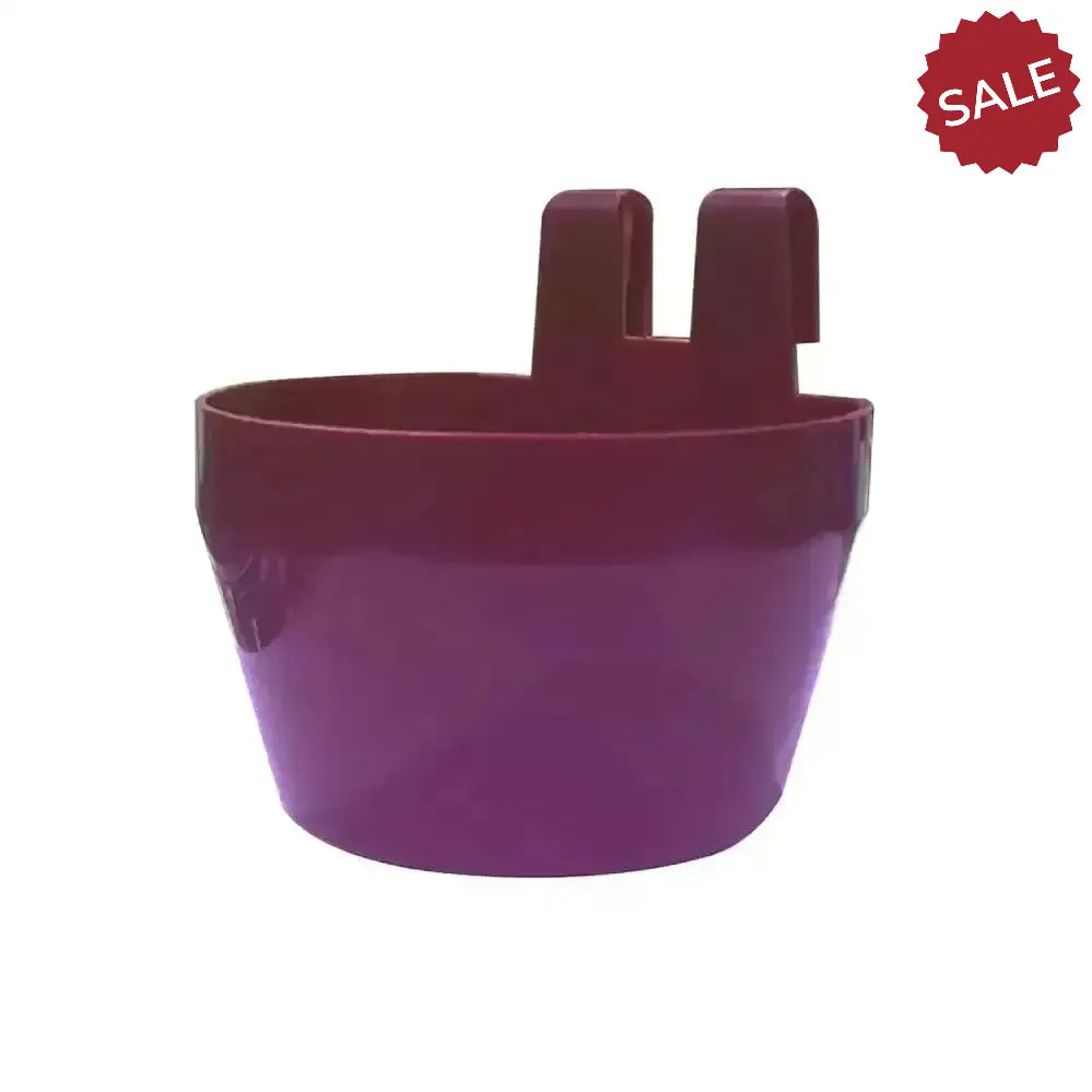 Bec Cage Cup Bird Drinker Raspberry Red Poultry Drinkers