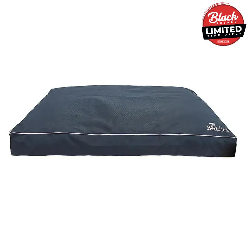 Beddies Waterproof Mattress Dog Bed Charcoal/Lime Small Dog Beds