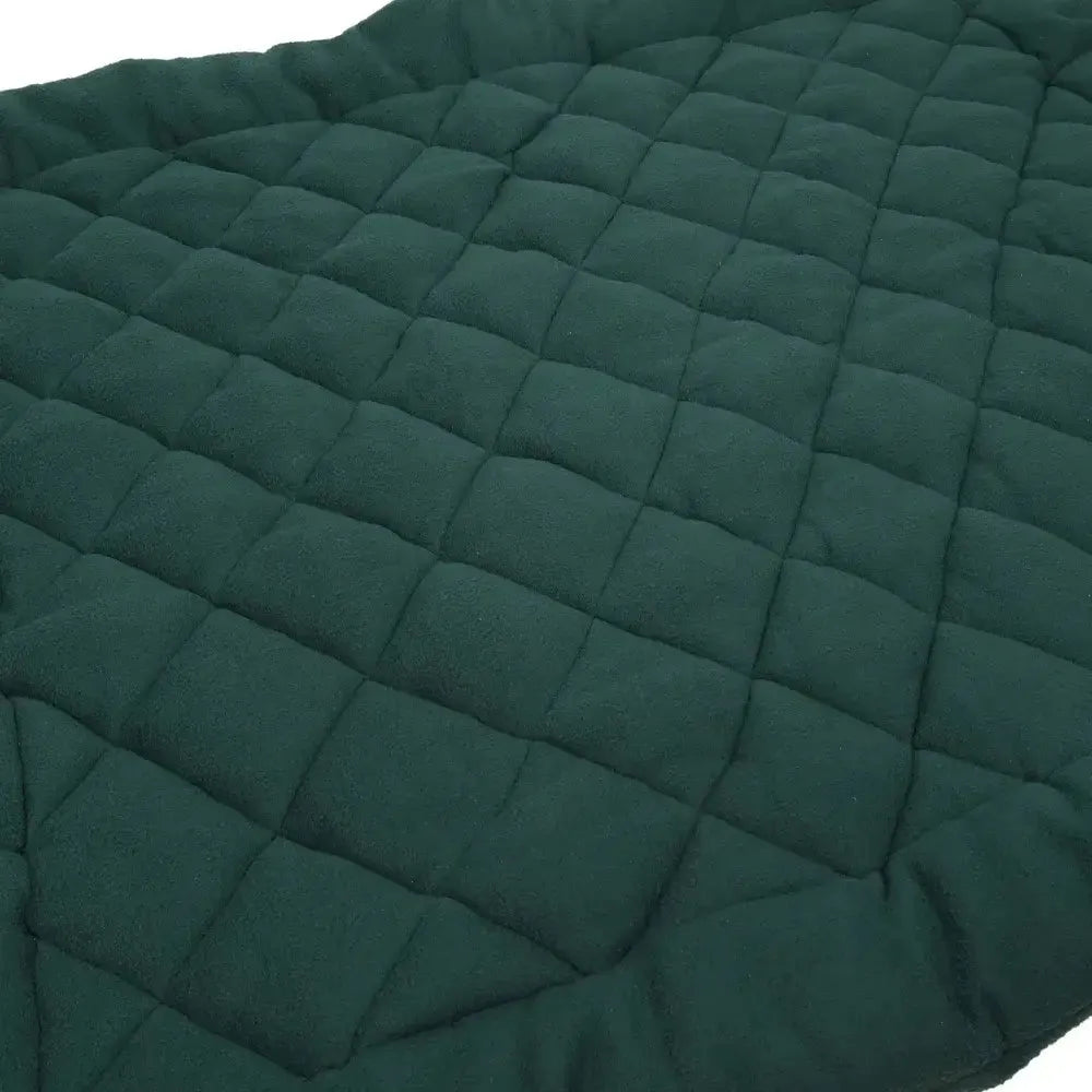 Benji & Flo Essential Fleece Dog Bed Green 40 x 60cm Dog Beds