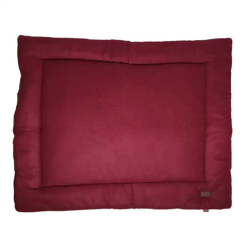 Benji & Flo Luxury Fleece Dog Bed Merlot 100 x 120cm Dog Beds