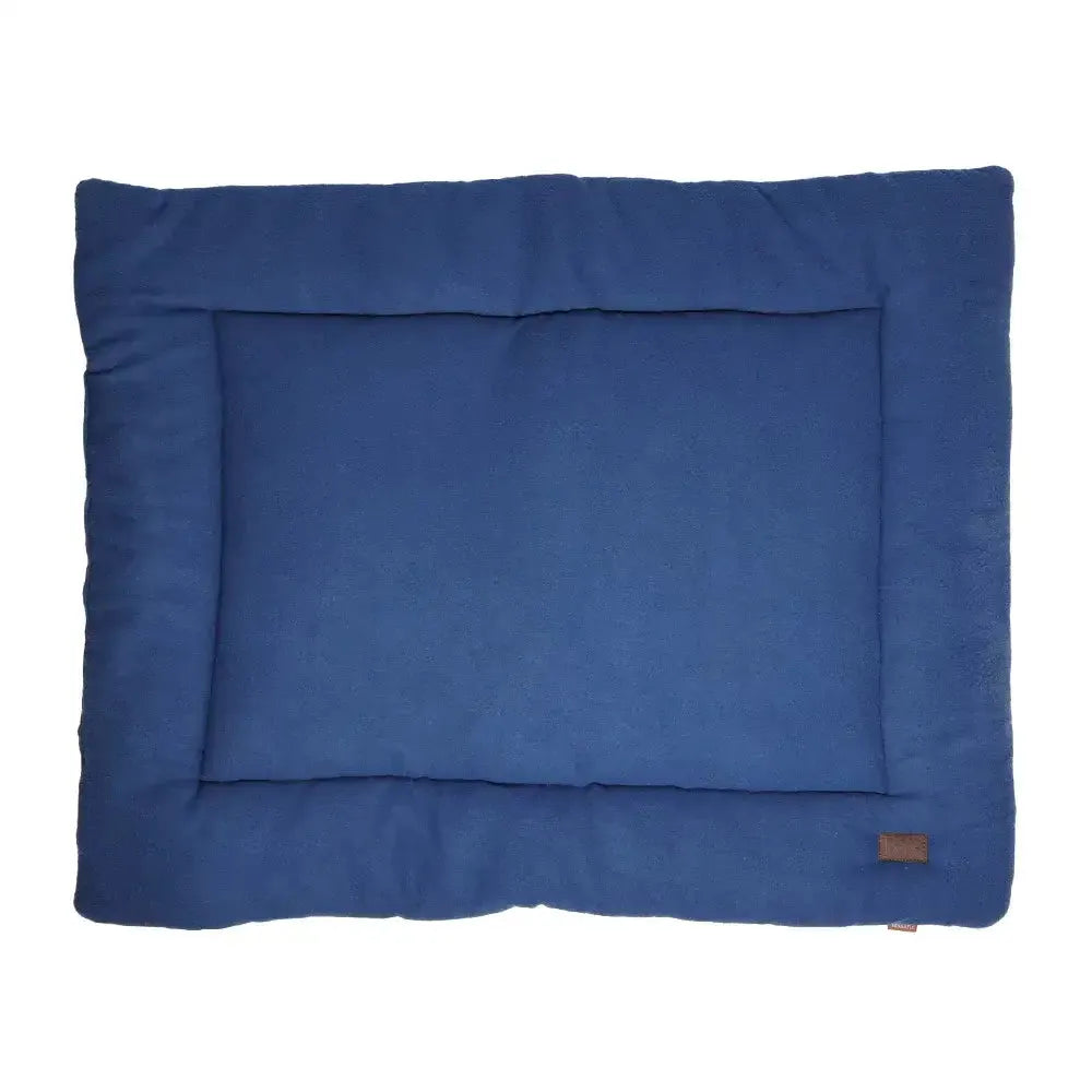 Benji & Flo Luxury Fleece Dog Bed Rich Navy 100 x 120cm Dog Beds