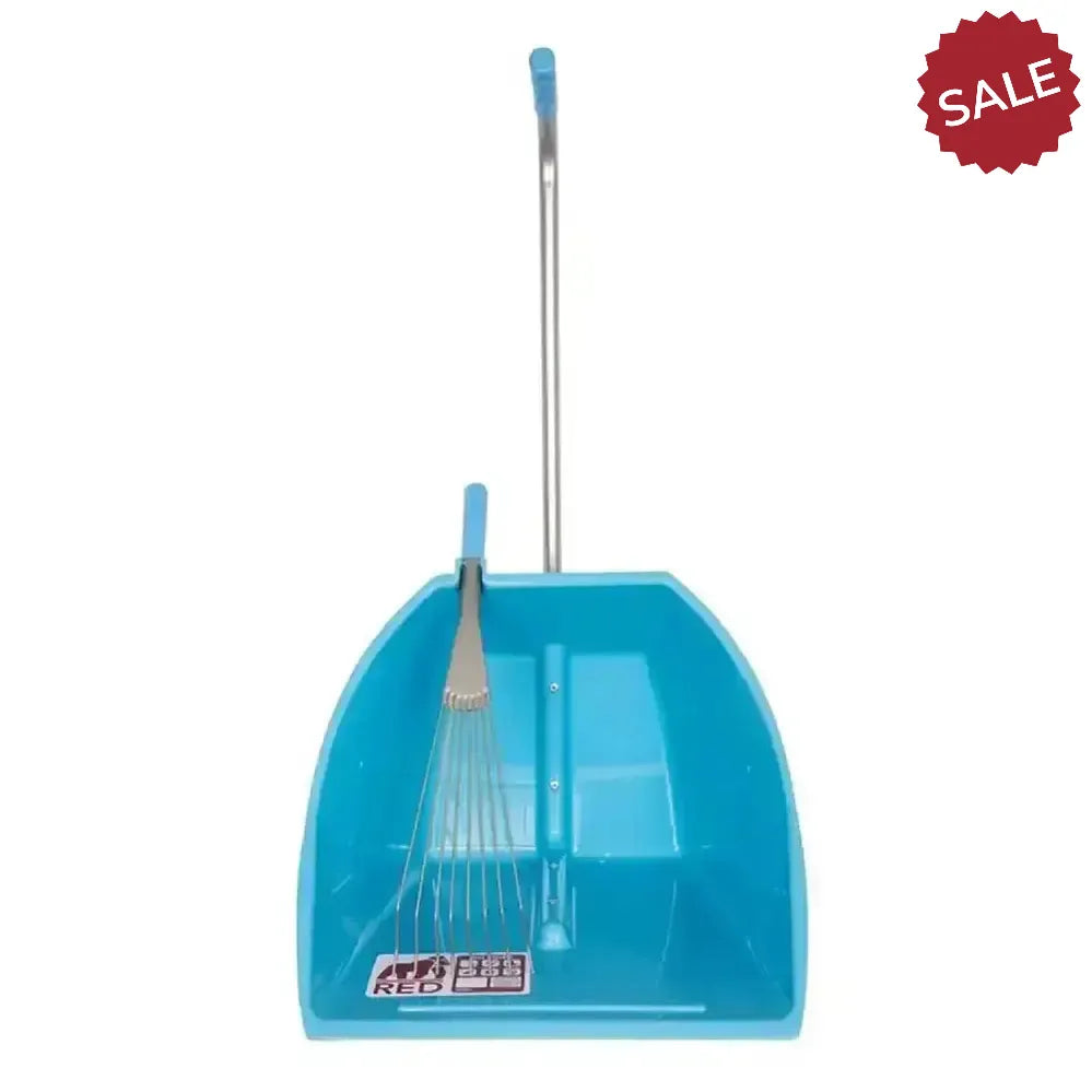 Big Tidee Speed Skip With Metal Rake Sky Blue Mucking Out