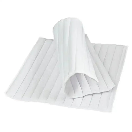 Bitz Quilted Leg Pads Small White Leg Pads