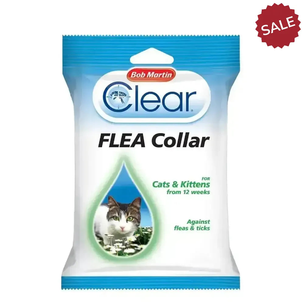 Bob Martin Clear Flea Collar For Cats & Kittens Flea Treatments