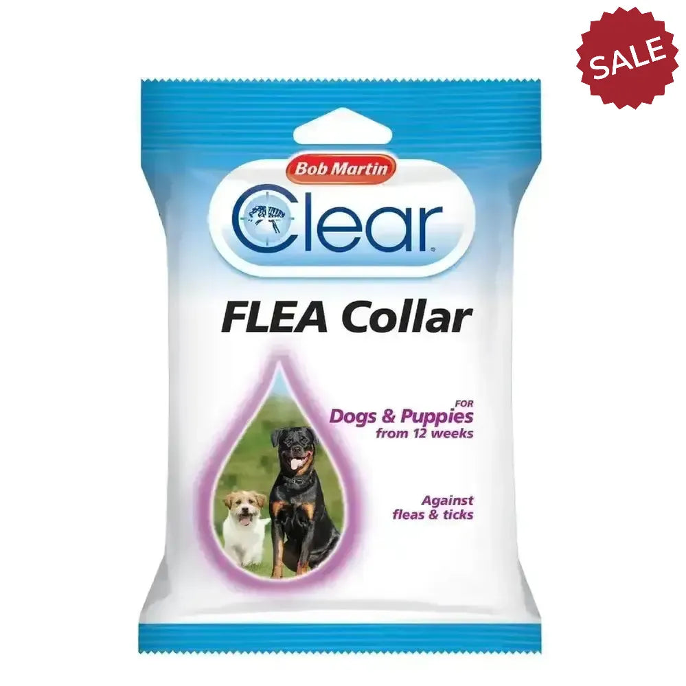 Bob Martin Clear Flea Collar For Dogs & Puppies Flea Treatments