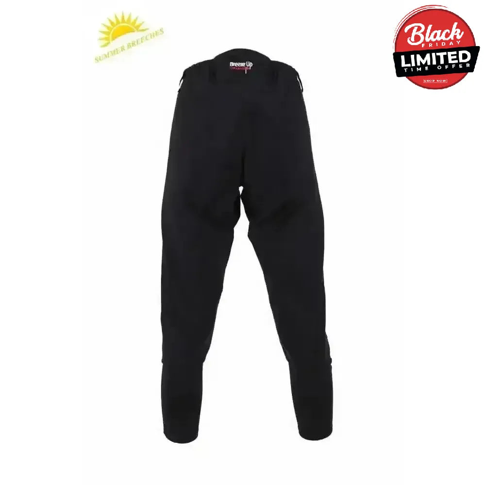 Breeze Up Exercise Breeches Black / Black 23" XX Small Breeches
