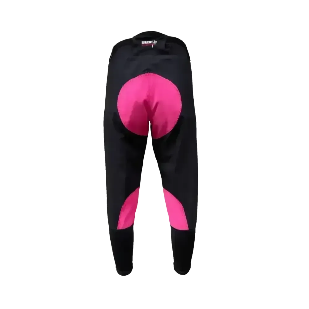 Breeze Up Exercise Breeches Black / Hot Pink 27" S Breeches