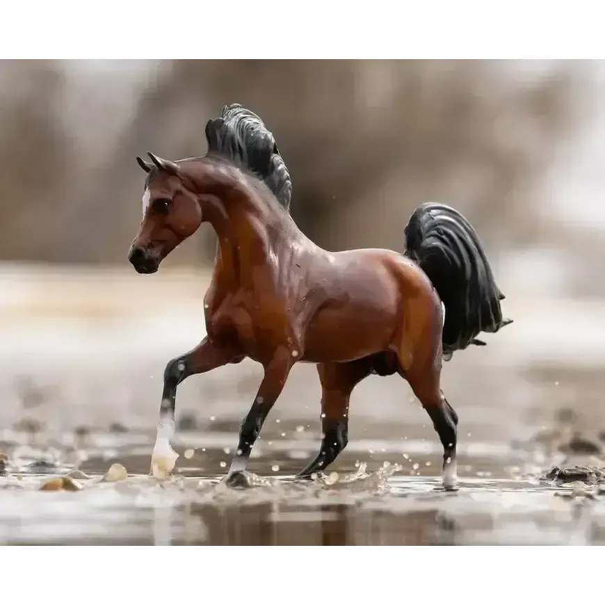 Breyer Mahogany Bay Arabian Model Horses
